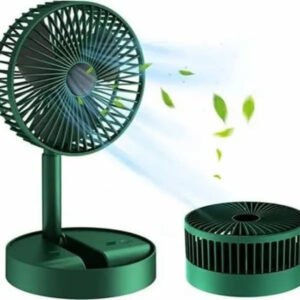 Rechargeable Foldable Telescopic Fan Low Noise Portable Folding Fan Super Fast