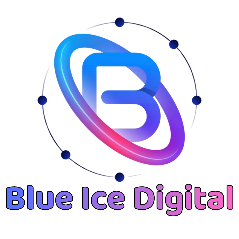 Blue ice Digital logo