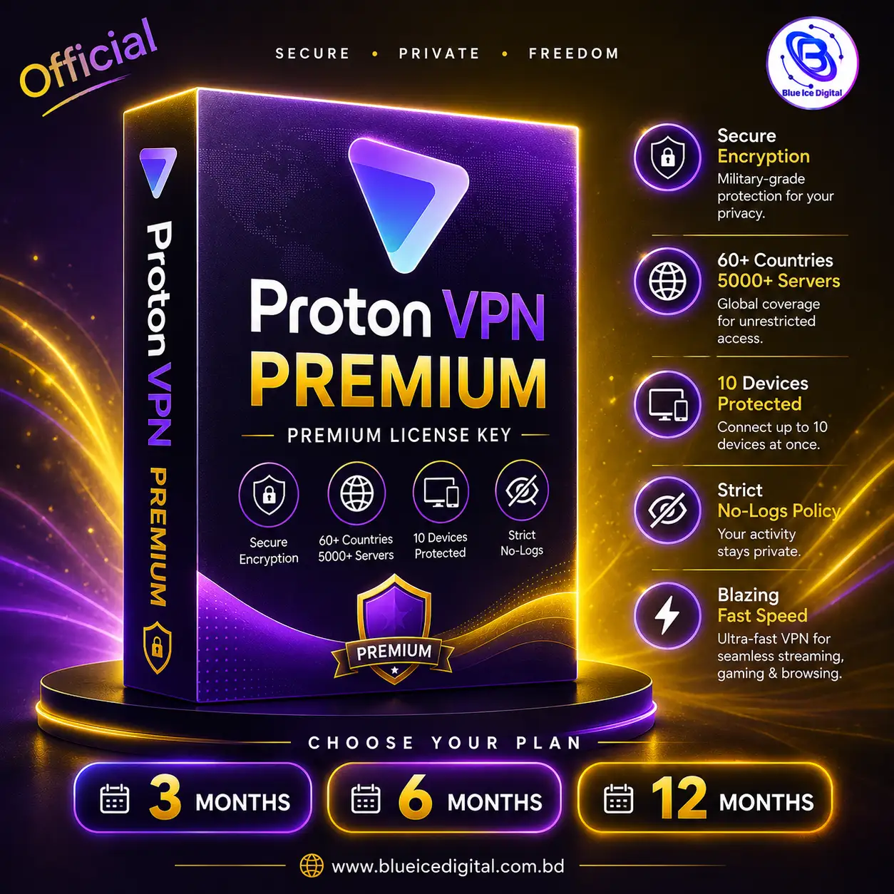Proton VPN Premium Account